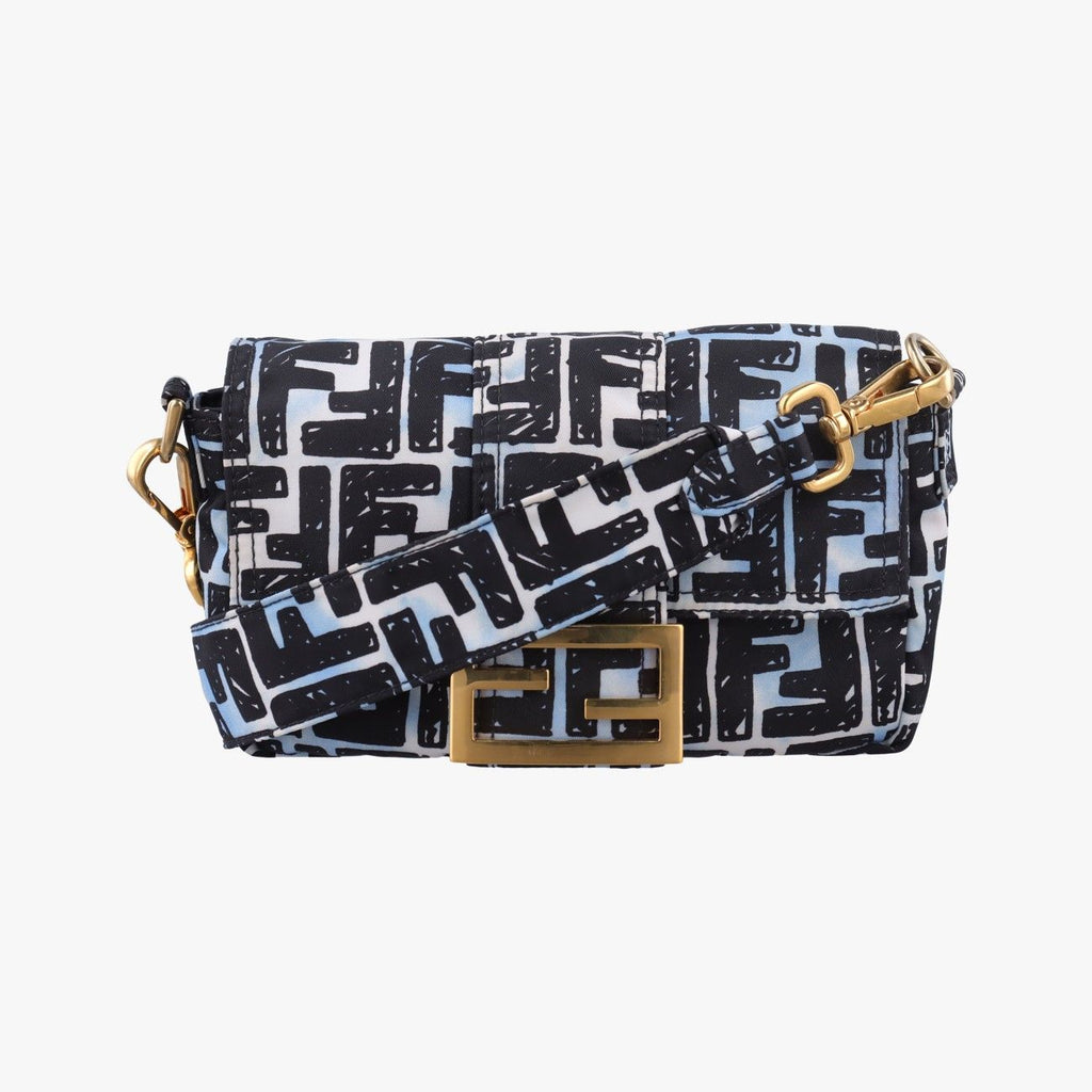 Fendi Mamma Bucket Black Nylon Shoulder