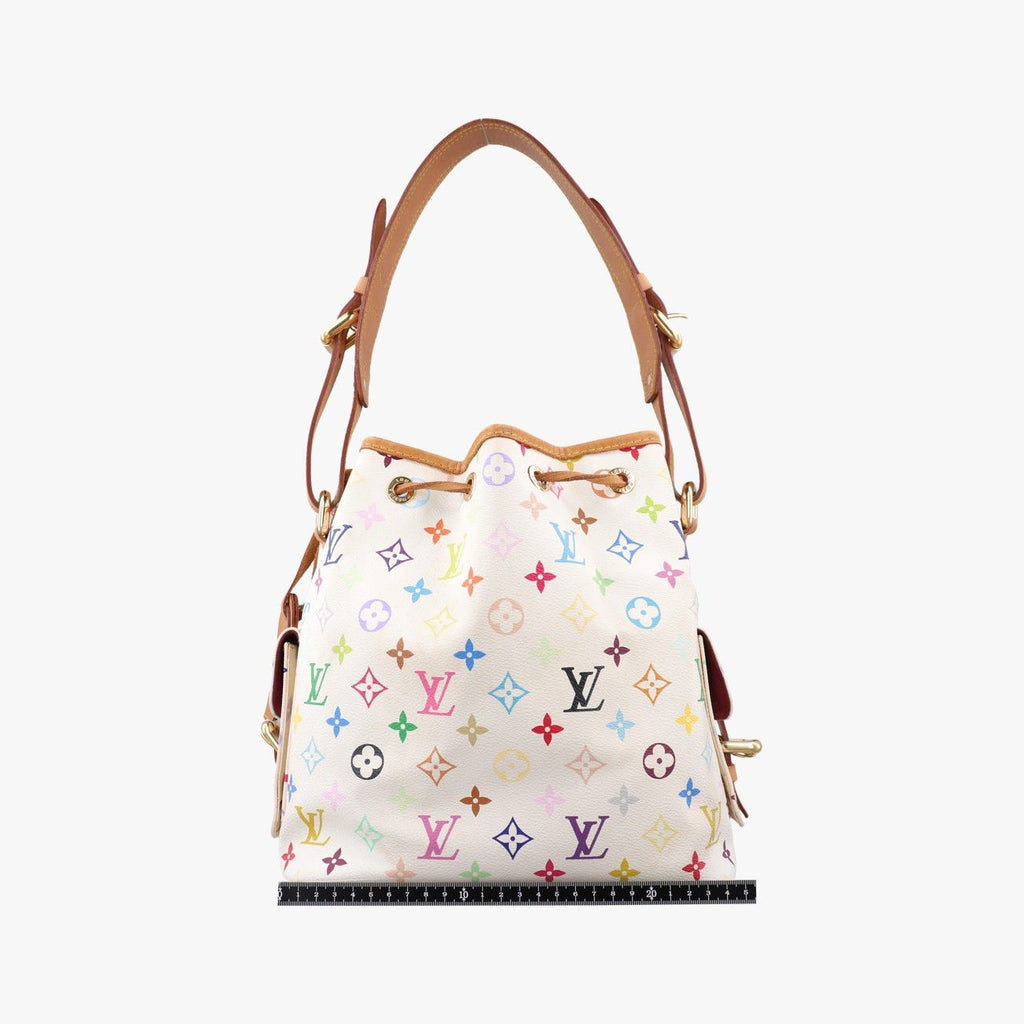 Louis Vuitton Petit Noe Blanc Monogram Multicolor — view 2