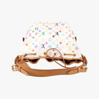 Louis Vuitton Petit Noe Blanc Monogram Multicolor — view 8