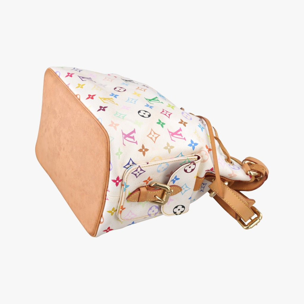 Louis Vuitton Petit Noe Blanc Monogram Multicolor — view 4