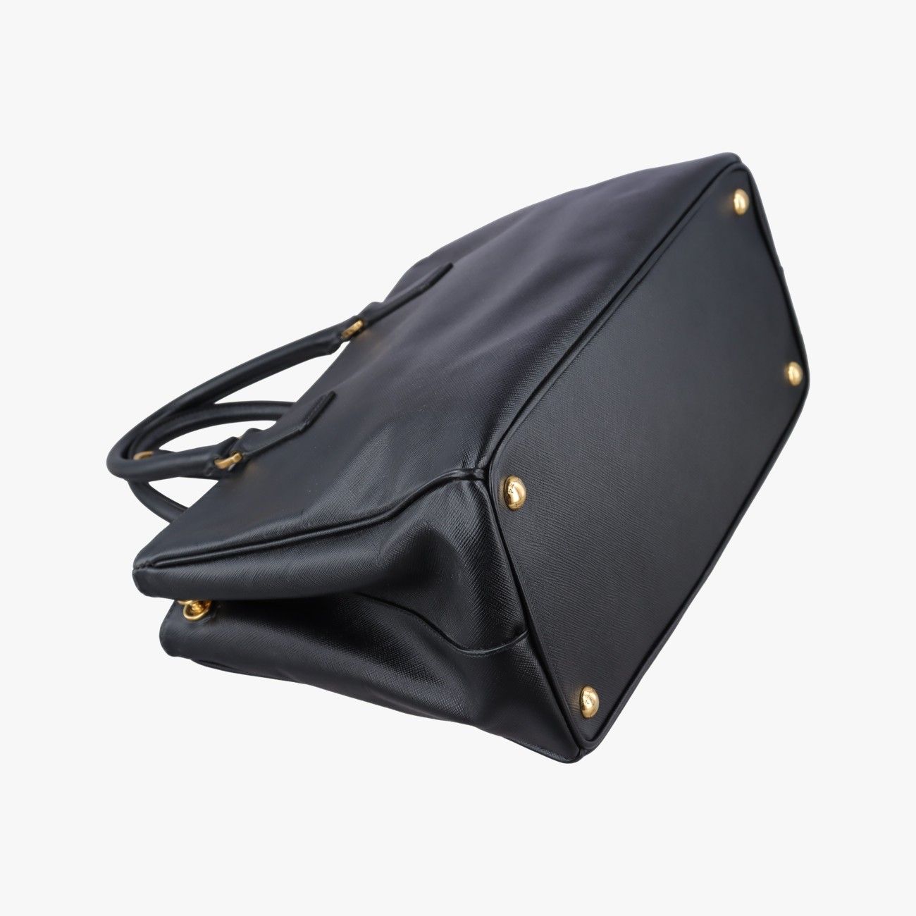 Prada Galleria Black Saffiano Leather 165 31 Shoulder — view 7