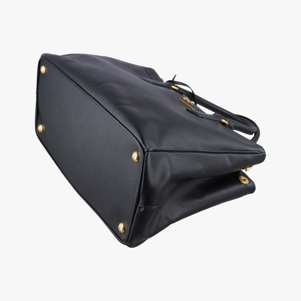 Prada Galleria Black Saffiano Leather 165 31 Shoulder — view 4