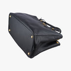 Prada Galleria Black Saffiano Leather 165 31 Shoulder — view 4