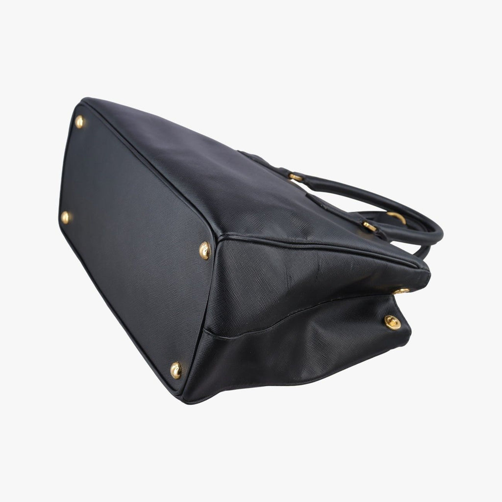 Prada Galleria Black Saffiano Leather 165 31 Shoulder — view 6