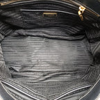 Prada Galleria Black Saffiano Leather 165 31 Shoulder — view 9