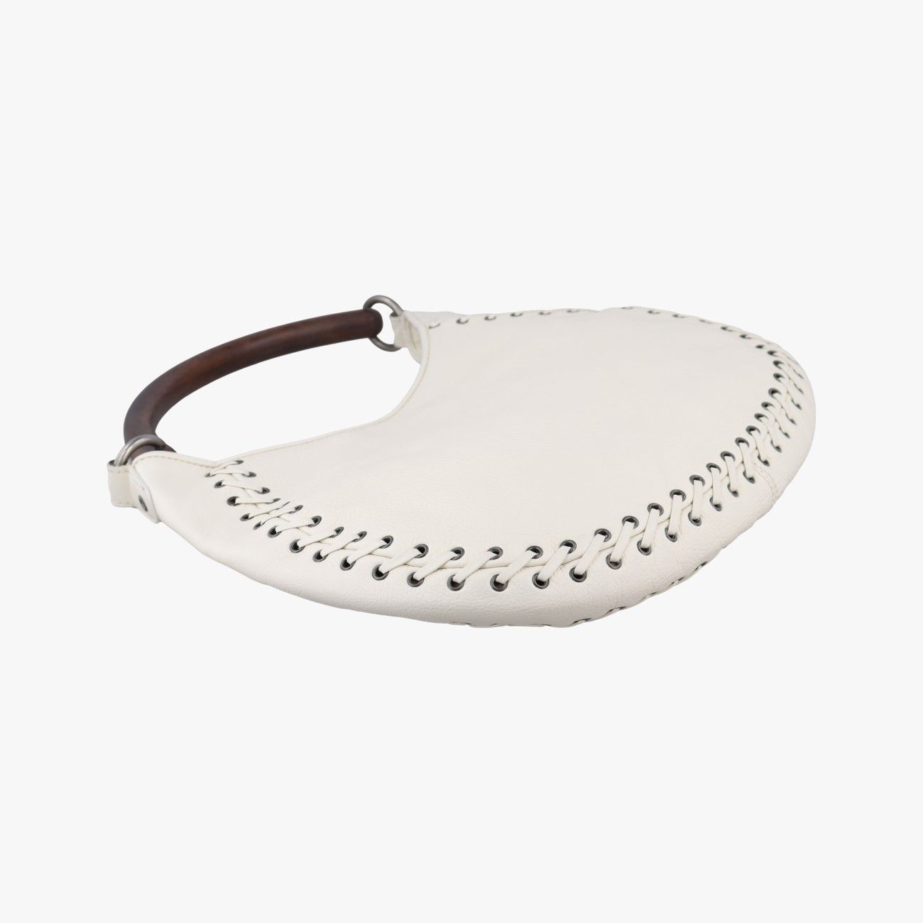Dior Ethnic Hobo White Leather — view 7
