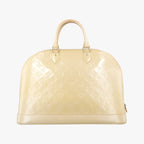 Louis Vuitton Alma GM Blanc Corail Vernis Handbag