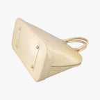 Louis Vuitton Alma GM Blanc Corail Vernis Handbag — view 6