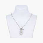 Hermes Chaine D'ancre Amulet Silver Necklace — view 2