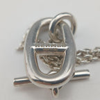 Hermes Chaine D'ancre Amulet Silver Necklace — view 7