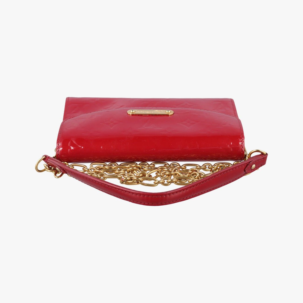 Louis Vuitton Belair Pomme D'amour Vernis Shoulder — view 8
