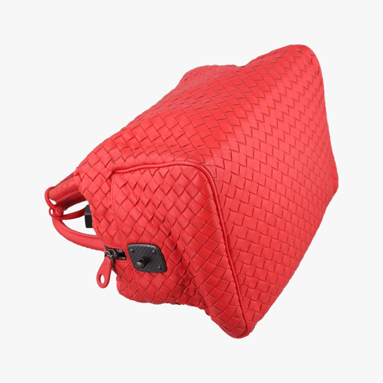 Bottega Veneta Intrecciato Red Lambskin Shoulder — view 5