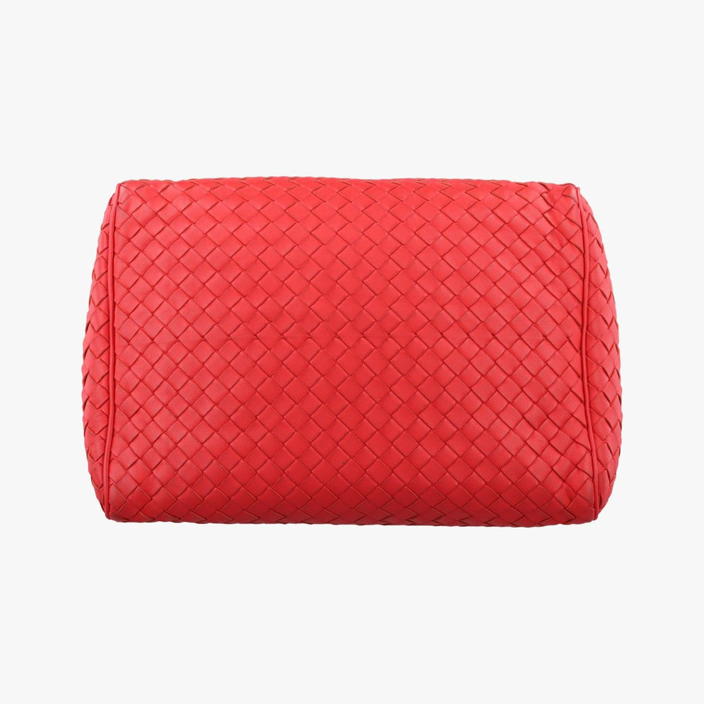 Bottega Veneta Intrecciato Red Lambskin Shoulder — view 3
