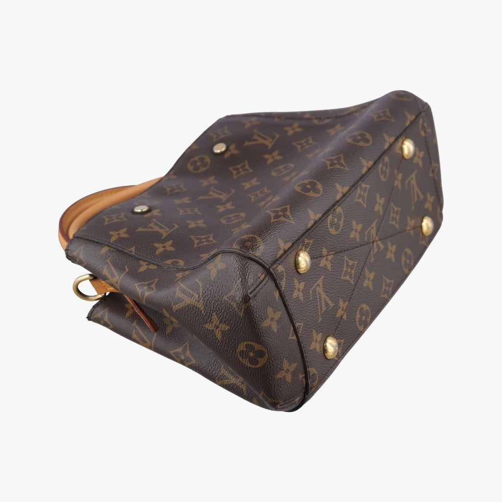 Louis Vuitton Montaigne MM Monogram Brown Canvas Shoulder — view 7