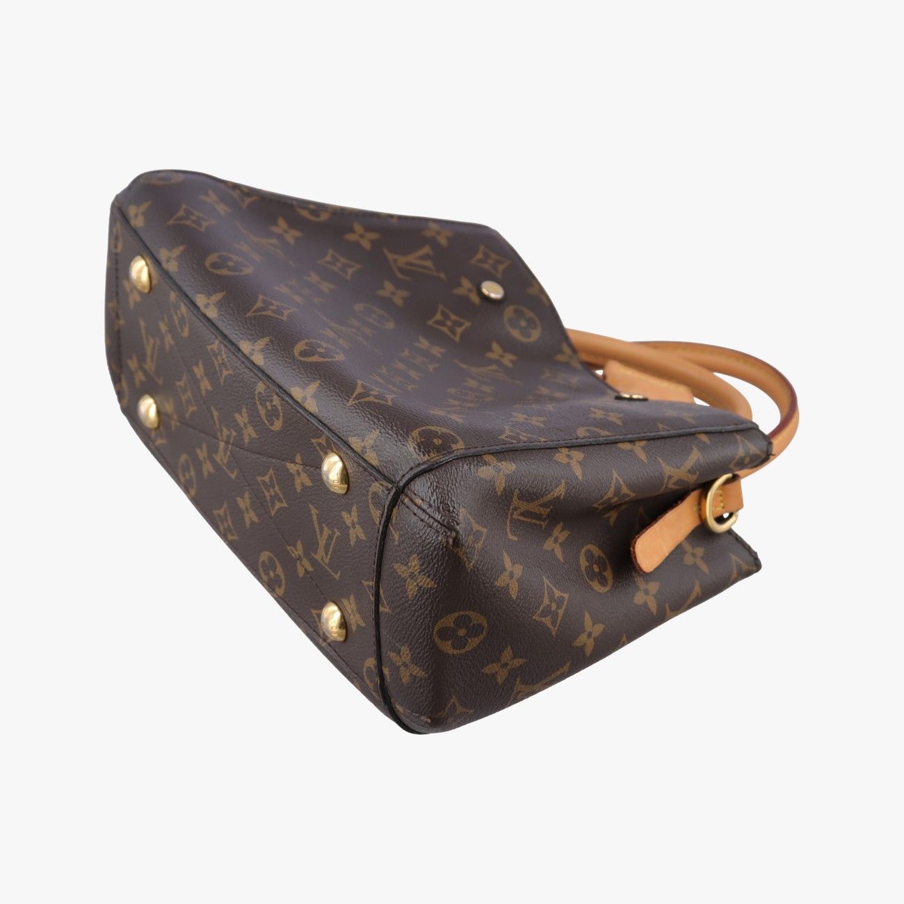 Louis Vuitton Montaigne MM Monogram Brown Canvas Shoulder — view 4