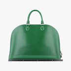Louis Vuitton Alma GM Green Epi Handbag — view 2