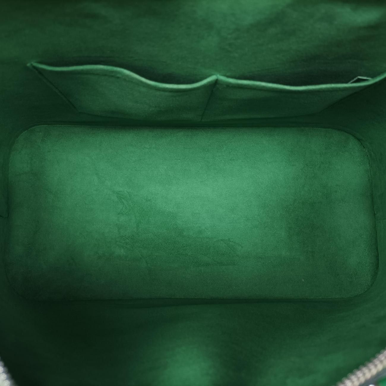 Louis Vuitton Alma GM Green Epi Handbag — view 9