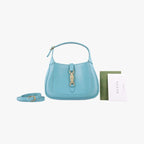 Gucci Jackie Blue Leather Shoulder