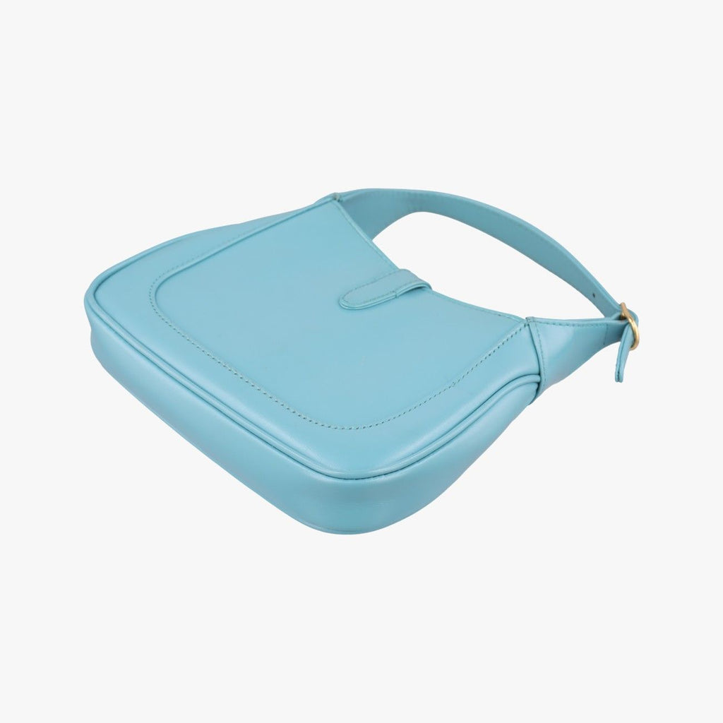 Gucci Jackie Blue Leather Shoulder — view 6