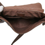 Louis Vuitton Damier District PM Crossbody Shoulder Bag Brown Leather