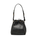 Louis Vuitton Epi Petit Noe Shoulder Bag Noir Black Leather