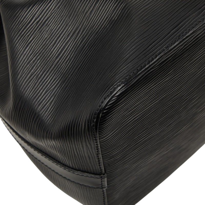Louis Vuitton Epi Petit Noe Shoulder Bag Noir Black Leather