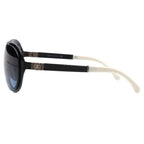 Chanel Carbon Fiber Pilot Sunglasses 63 Eyewear — view 2