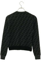 Fendi FF Logo All Over Pattern Knit Top 36 Sweater — view 2
