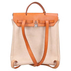 Hermes Herbag a Dos PM Toile Leather Backpack PM — view 2