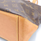 Louis Vuitton Monogram Cabas Piano Leather Tote Brown — view 5