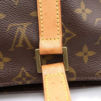 Louis Vuitton Monogram Cabas Piano Leather Tote Brown — view 7