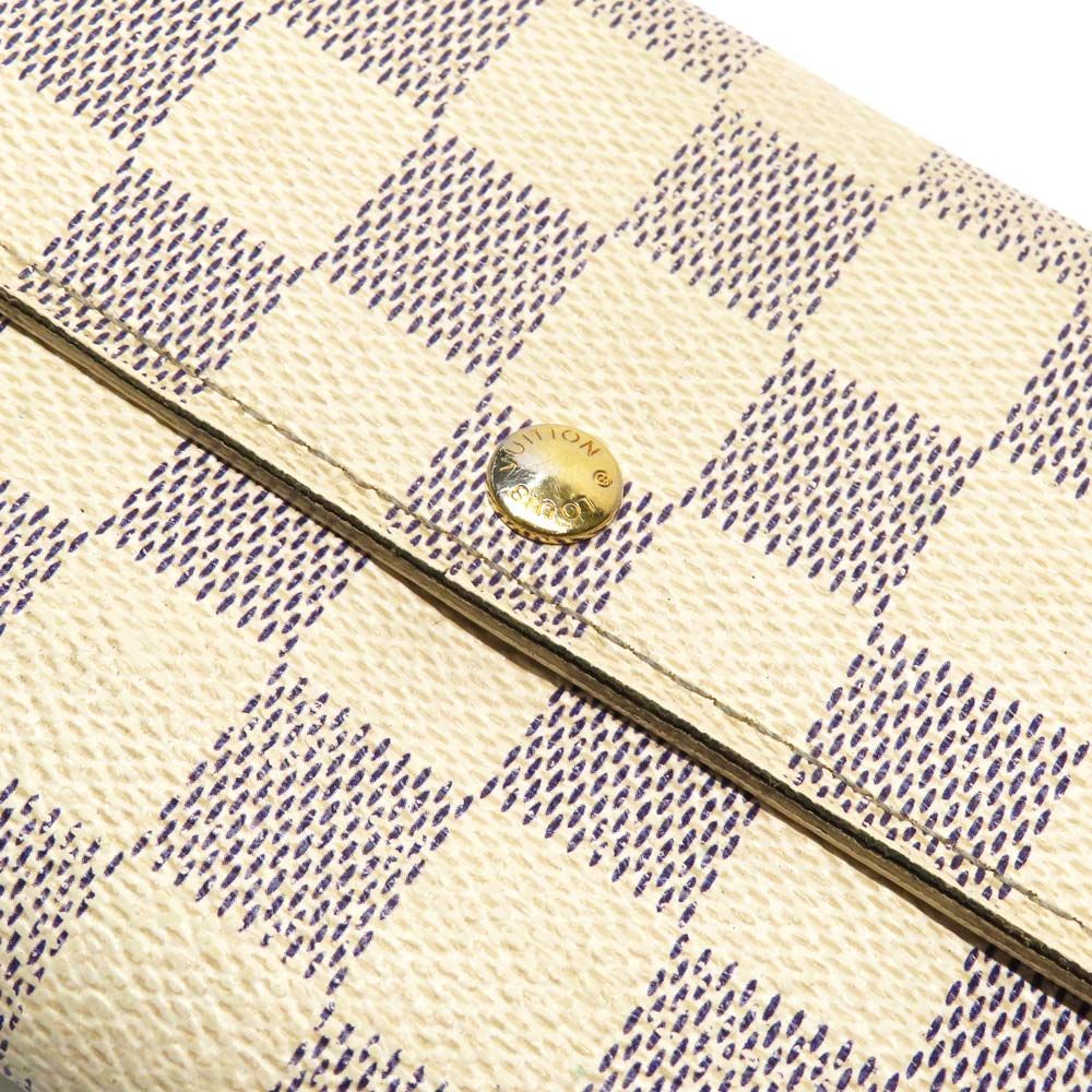 Louis Vuitton Damier Azur Portefeuille Sarah Wallet — view 7