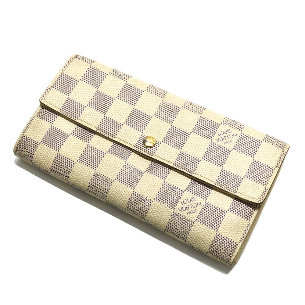 Louis Vuitton Damier Azur Portefeuille Sarah Wallet — view 2