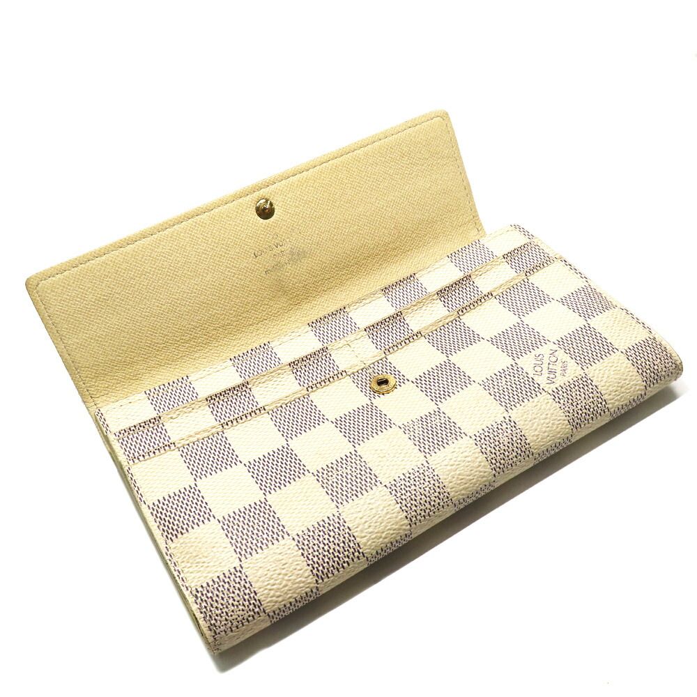 Louis Vuitton Damier Azur Portefeuille Sarah Wallet — view 5