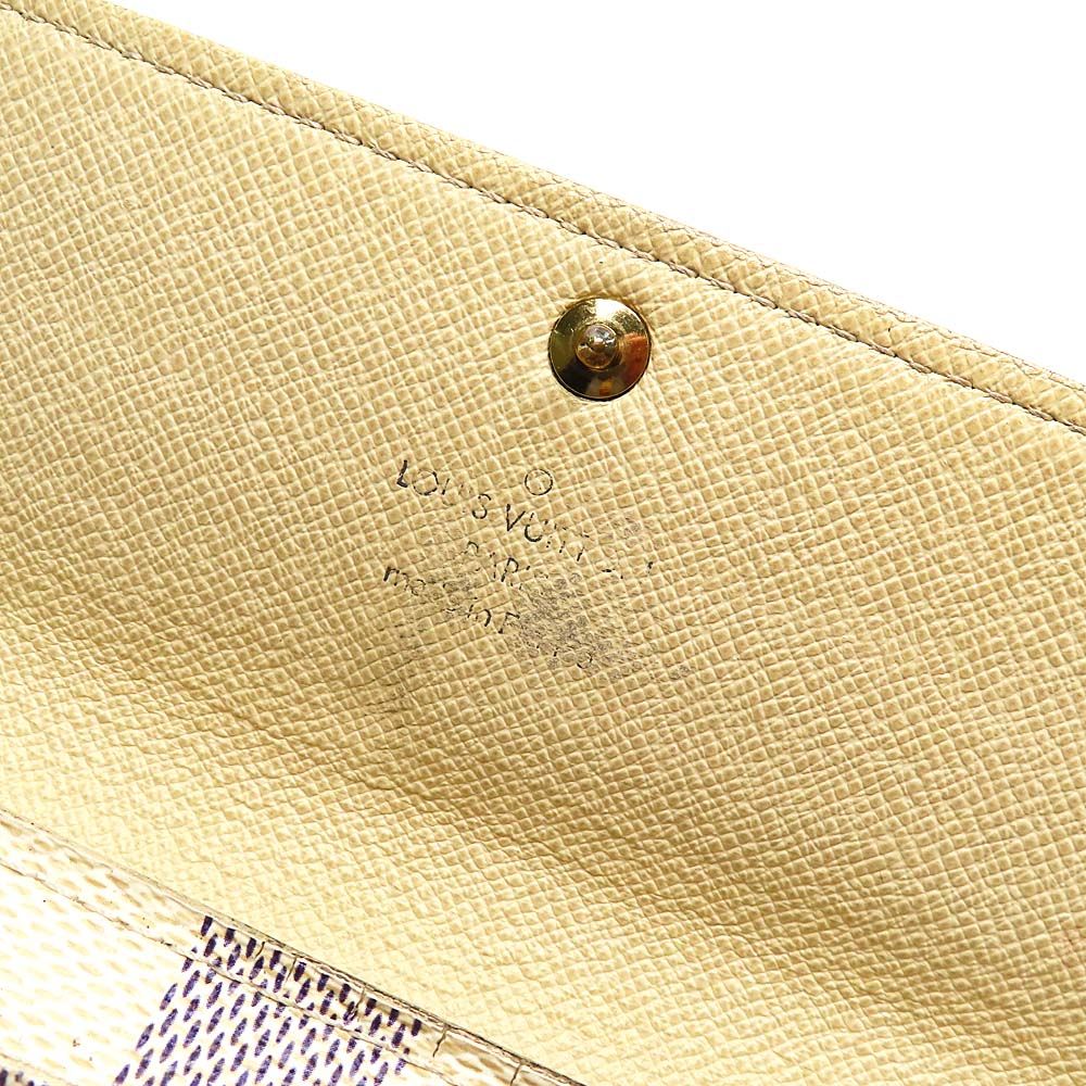 Louis Vuitton Damier Azur Portefeuille Sarah Wallet — view 6