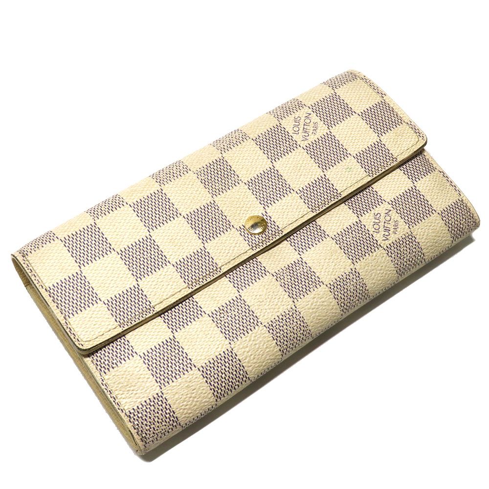 Louis Vuitton Damier Azur Portefeuille Sarah Wallet — view 3