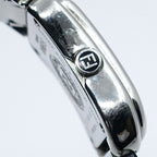 Fendi Watch Orologi Black Dial Diamond Quartz SS Stainless Steel — view 4