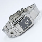 Fendi Watch Orologi Black Dial Diamond Quartz SS Stainless Steel — view 3