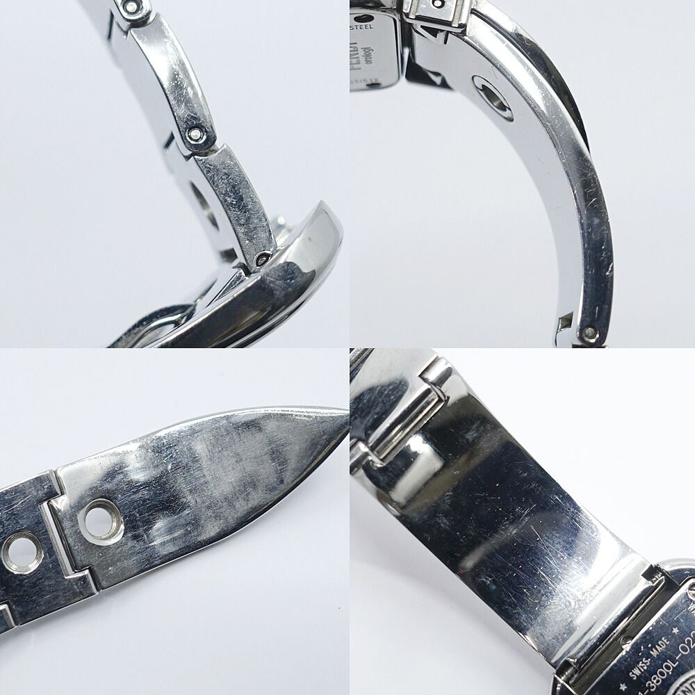 Fendi Watch Orologi Black Dial Diamond Quartz SS Stainless Steel — view 8