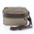 Gucci GG Supreme Leather Shoulder Bag Crossbody Messenger Business