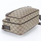 Gucci GG Supreme Leather Shoulder Bag Crossbody Messenger Business — view 5