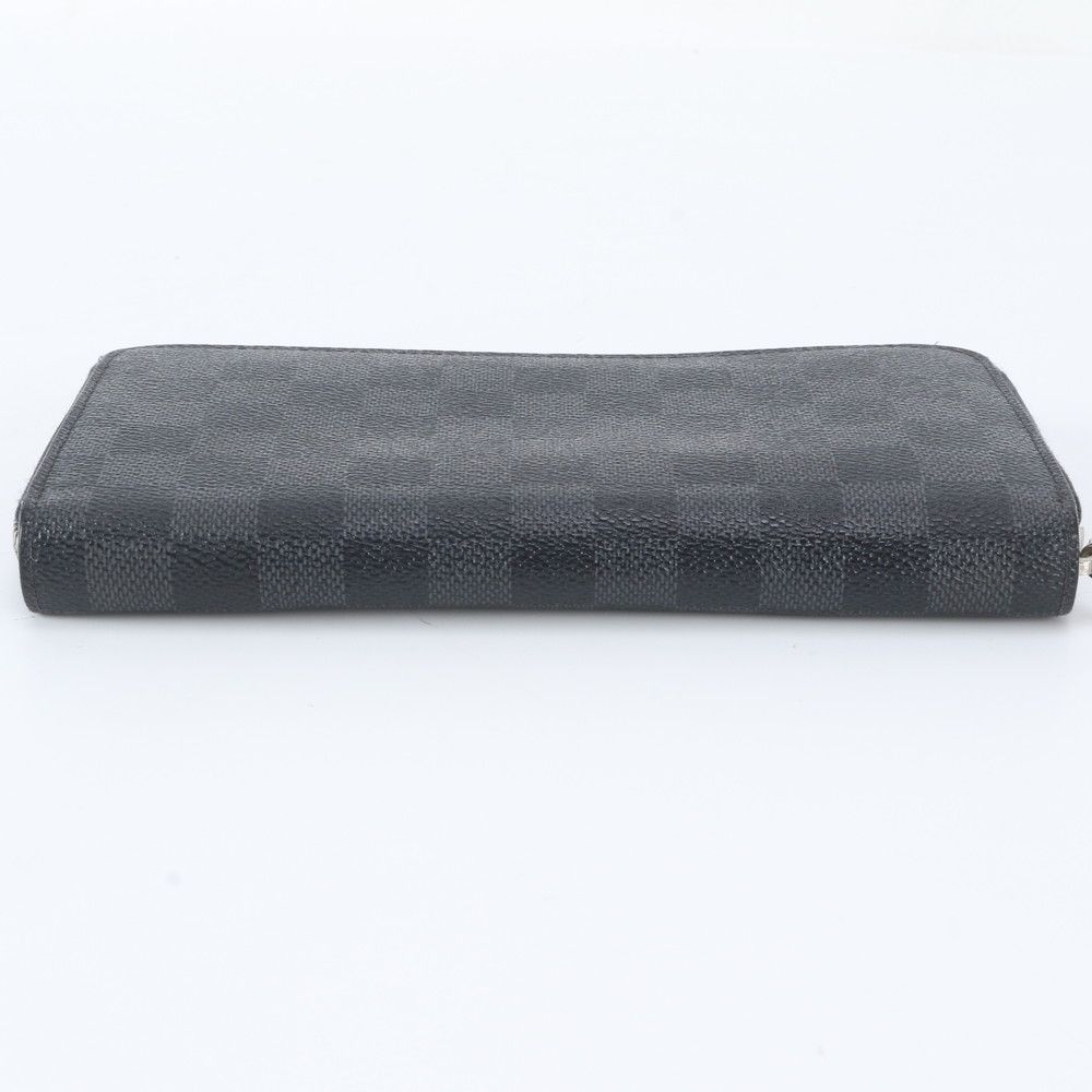 Louis Vuitton Damier Graphite Zippy Leather Wallet Second — view 5