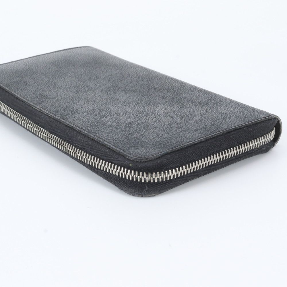 Louis Vuitton Damier Graphite Zippy Leather Wallet Second — view 3