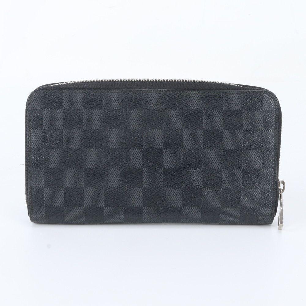 Louis Vuitton Damier Graphite Zippy Leather Wallet Second — view 2