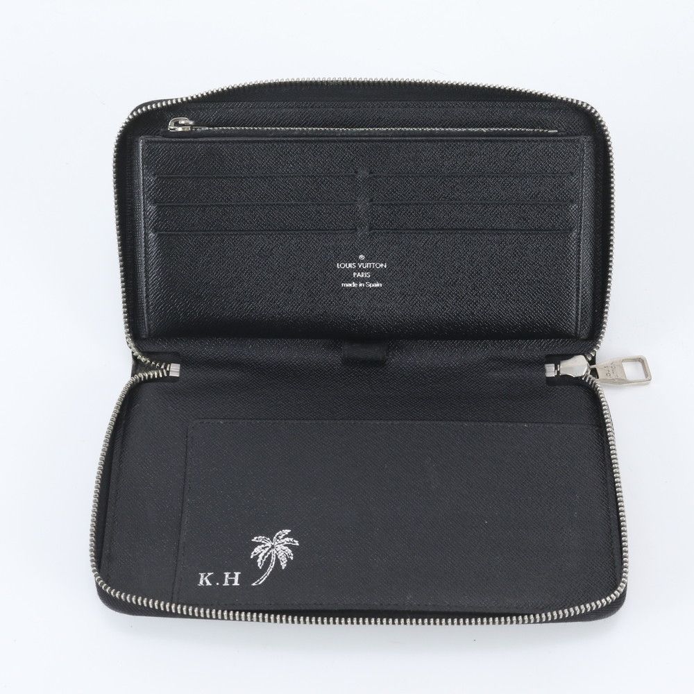 Louis Vuitton Damier Graphite Zippy Leather Wallet Second — view 6