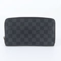 Louis Vuitton Damier Graphite Zippy Leather Wallet Second