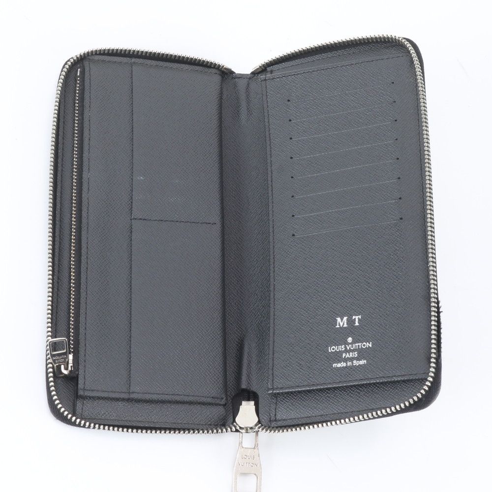 Louis Vuitton Damier Graphite Karacolum Zippy Wallet Vertical Leather — view 6