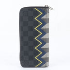 Louis Vuitton Damier Graphite Karacolum Zippy Wallet Vertical Leather — view 2