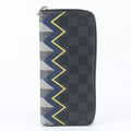 Louis Vuitton Damier Graphite Karacolum Zippy Wallet Vertical Leather