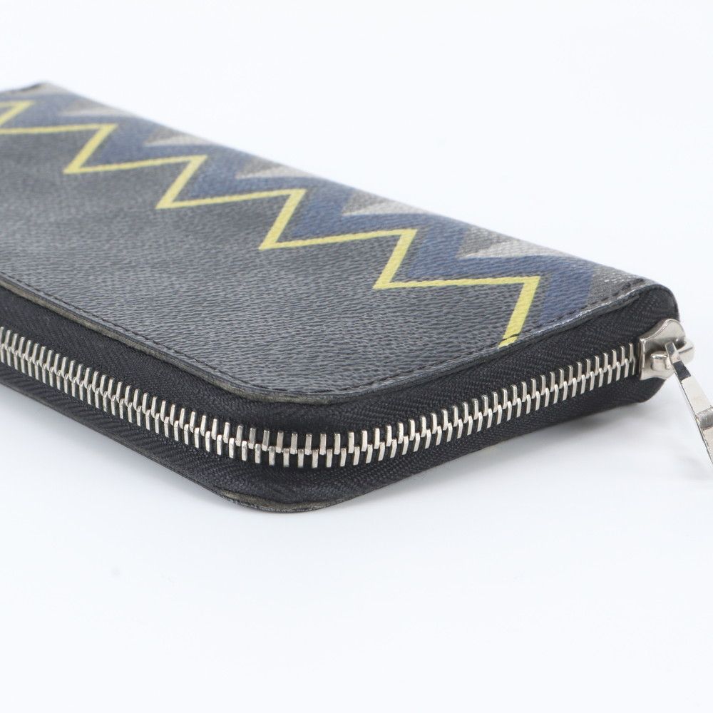 Louis Vuitton Damier Graphite Karacolum Zippy Wallet Vertical Leather — view 3